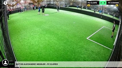 But de Alexandre  Nessler - FC CLOPES