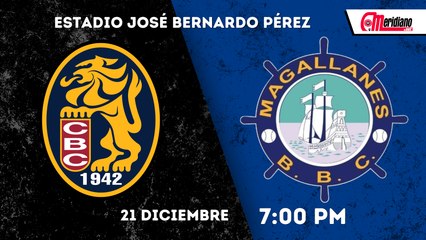 LVBP: Juegos del jueves, 21 de diciembre.