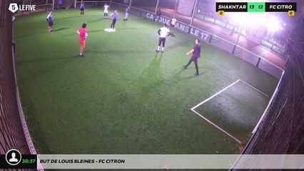 But de LOUIS BLEINES - FC CITRON