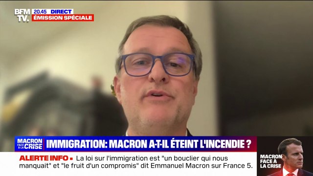 Loi immigration: Ce texte va dans le bon sens , pour Louis Aliot (maire RN de Perpignan)