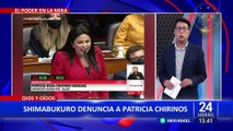 Henry Shimabukuro denuncia constitucionalmente a Patricia Chirinos y Luis Aragón