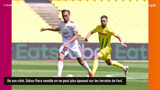 Totalement hystérique : Audrey Crespo-Mara intenable lors des matchs de son fils footballeur Sékou Mara