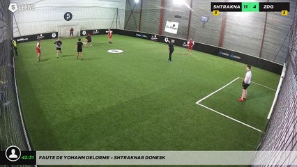 Faute de Yohann DELORME - SHTRAKNAR DONESK