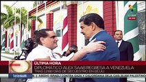 Pdte. Nicolás Maduro recibe al diplomático Alex Saab
