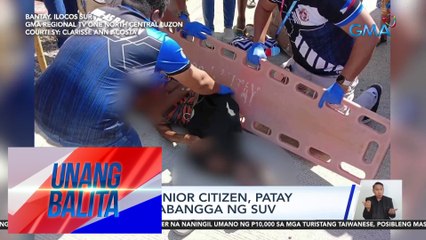 Babaeng senior citizen, patay matapos mabangga ng SUV | UB