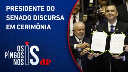 Para Pacheco, promulgação da reforma tributária representa ‘um novo país rumo ao progresso‘