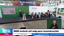 IMSS invierte mil mdp para la reconstrucción: Zoé Robledo