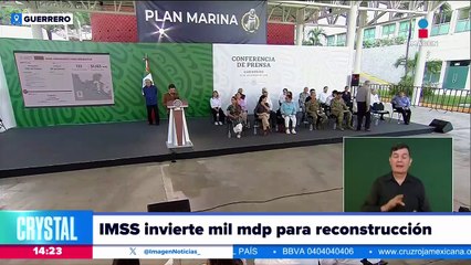 IMSS invierte mil mdp para la reconstrucción: Zoé Robledo