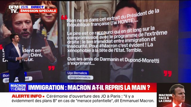 LES ÉCLAIREURS - Interview d'Emmanuel Macron: les réactions politiques