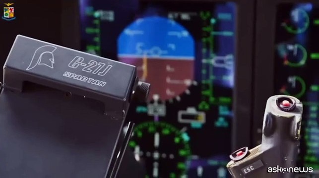 Leonardo ha consegnato alla Slovenia il primo di due aerei bimotori C-27J Spartan