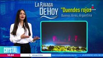 Captan “Duendes Rojos” en Argentina