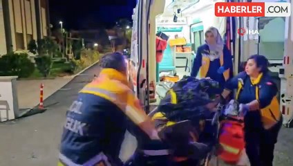 Otomobil ile motosiklet çarpıştı: 1 ağır yaralı