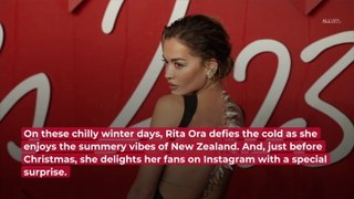 Rita Ora Sexy In XS Bikini!