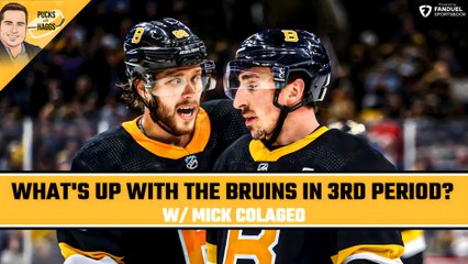 What's up with the Bruins in the 3rd period? w/ Mick Colageo Pucks with Haggs