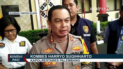 Oknum Polisi Pengancam Pengemudi di Palembang Jadi Tersangka