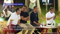 Momen Jokowi Nikmati Malam di IKN Sambil Santap Nasi Goreng Jawa