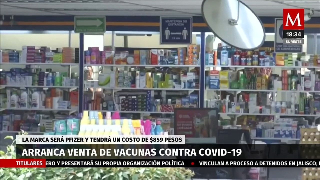 Da inicio la venta de vacunas actualizadas de Pfizer contra covid-19 en México
