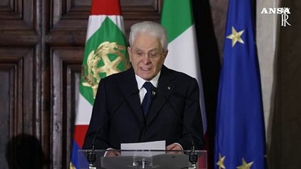 Mattarella: "Viviamo un tempo affascinante ma drammatico"