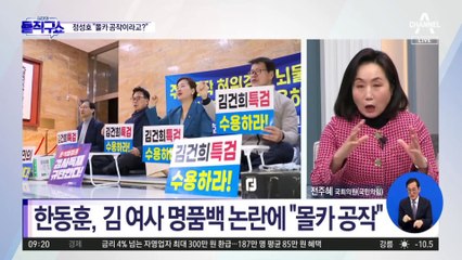 ‘김건희 특검’ 가이드라인 지적에…韓 “그걸 그렇게 들었나”