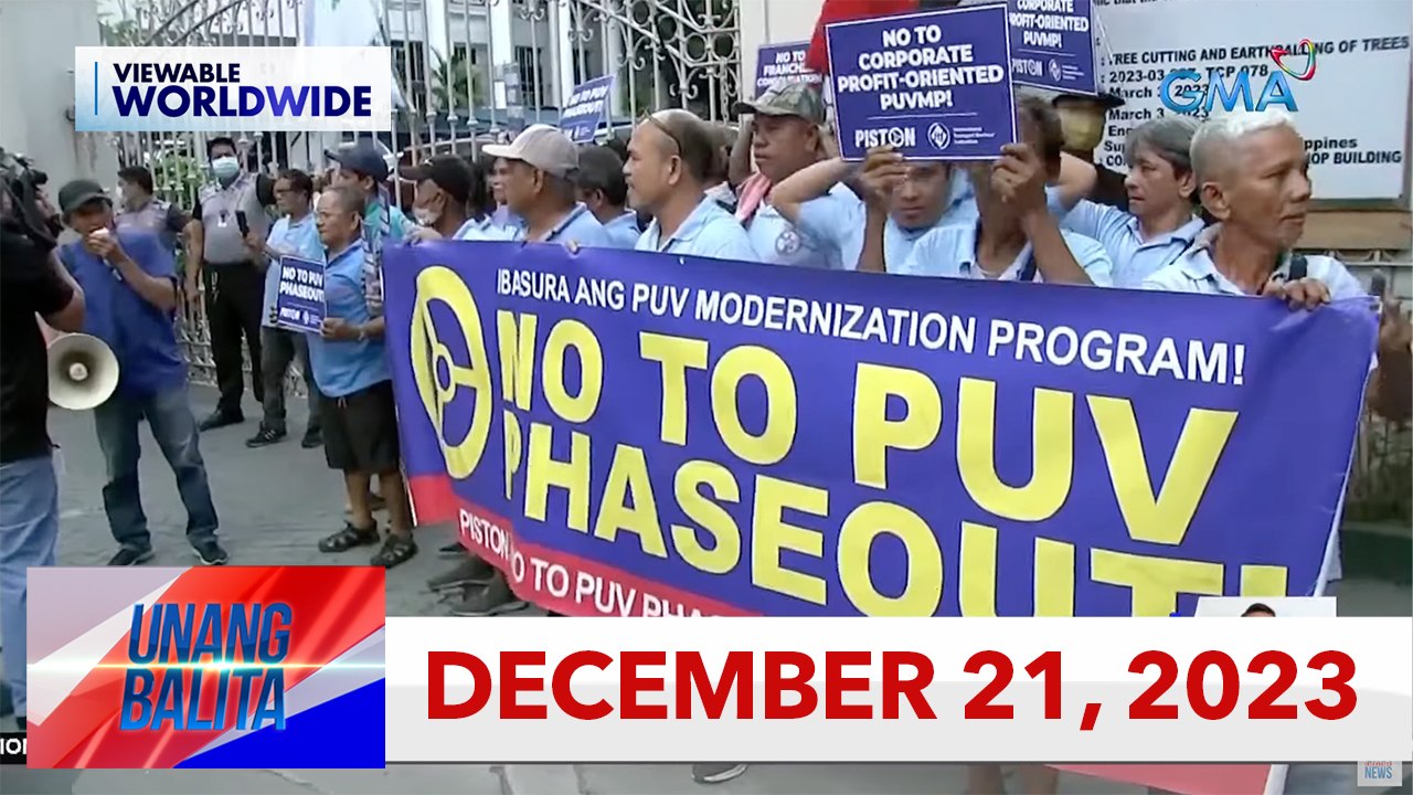 Unang Balita sa Unang Hirit: DECEMBER 21, 2023 [HD]