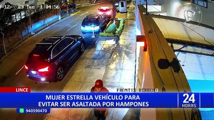 Lince: policía busca intensamente a banda que intentó asaltar a mujer