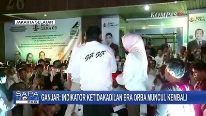 Singgung Orba, Ganjar: Indikator Ketidakadilan Itu Muncul Kembali