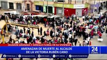 La Victoria: mafias que venden espacios en Gamarra estarían detrás de amenazas contra alcalde