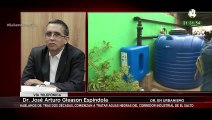 El Dr. José Arturo Gleason habla del tratamiento de aguas negras del corredor industrial de El Salto
