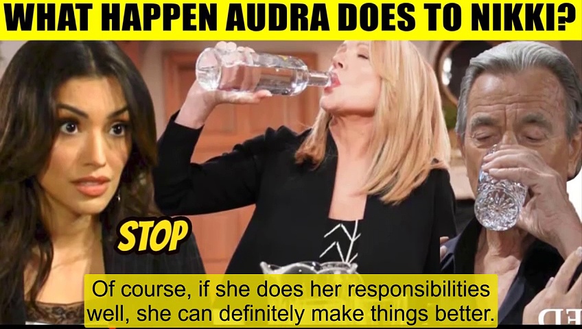 CBS Y&R Spoilers Audra helps Nikki with her alcohol addiction – could she be Vic