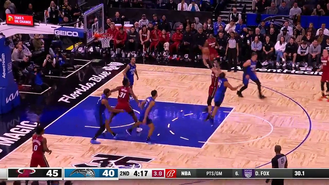 Watch Heat vs. Magic Play Of The Night Tyler Herro Shakes Defender In