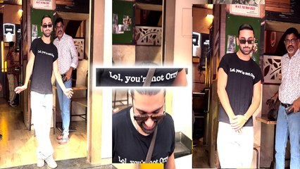 Orhan Awtramani Aka Orry ने अपने T-Shirt के Caption "Lol, you're not Orry" को किया Flaunt! Filmibeat