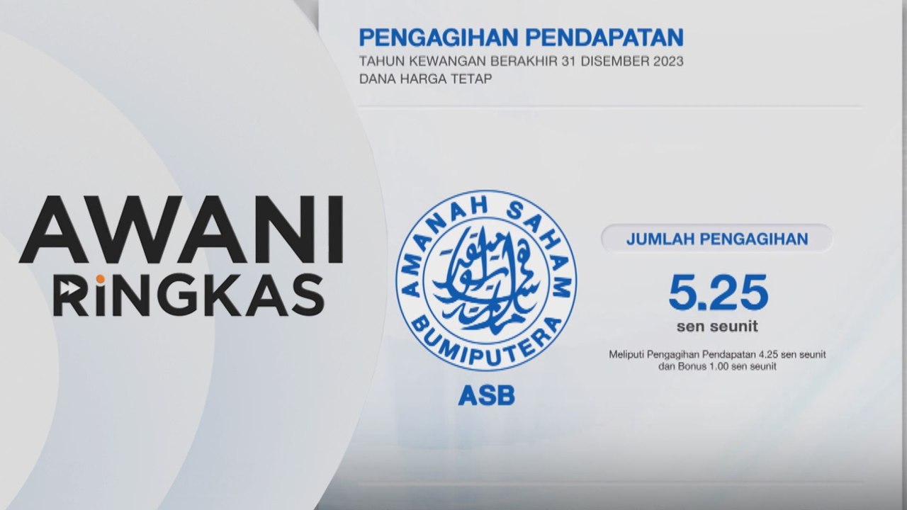 AWANI Ringkas: ASNB umum agihan pendapatan | Tambang percuma untuk OKU