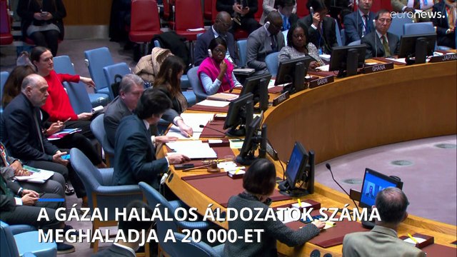 A halálos áldozatok száma túllépte a 20 ezret Gázában