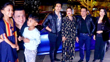 Govinda Cuts Cake Of His 60th Birthday With Media