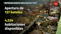 AMLO y Gobernadora de Guerrero detallan avances en recuperación tras huracán Otis