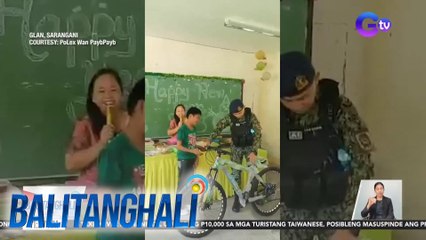 Grade 7 Student, nakatanggap ng sorpresang regalo sa kanilang Christmas party | BT