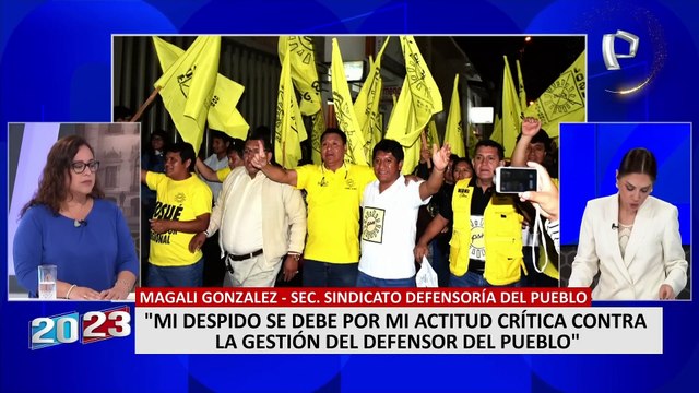 Magali González: “Mi despido se debe a mi actitud crítica contra la gestión del defensor del Pueblo”