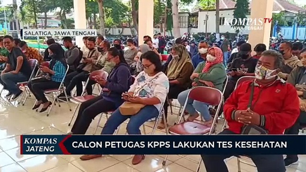 Calon Petugas KPPS di Salatiga Lakukan Tes Kesehatan