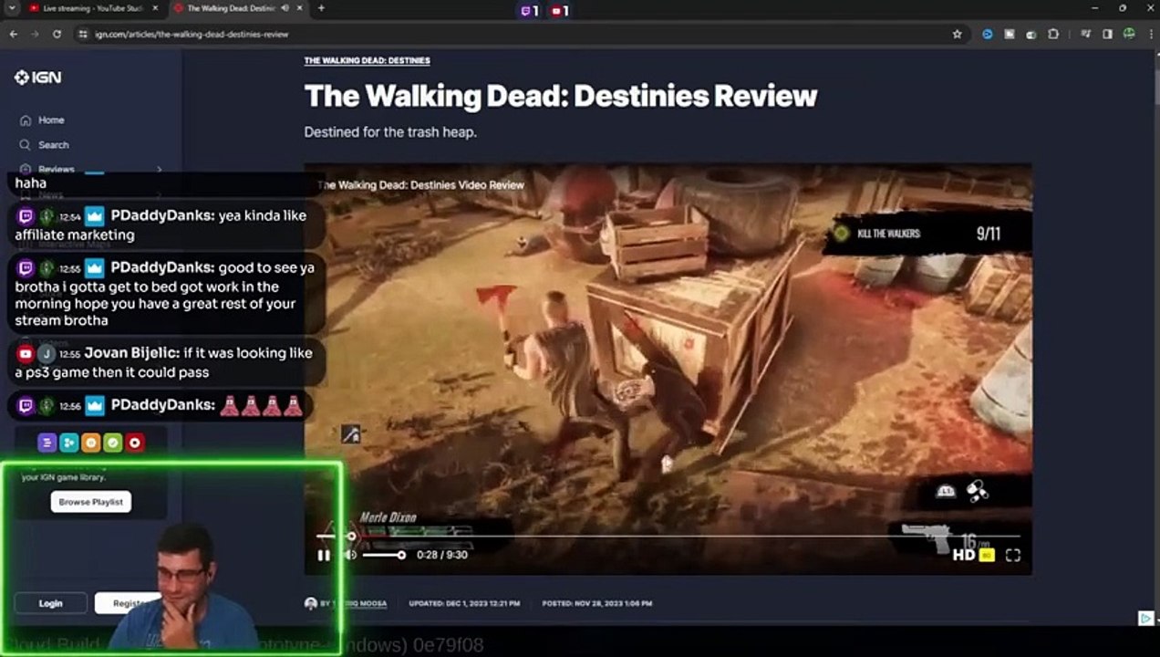 Reacting to IGN's TWD Destinies Review - Trash or Treasure!?