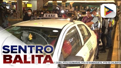 Ilang taxi na nangongontrata at colorum, huli sa inspeksyon na isinagawa ng LTO sa isang mall sa Quezon City