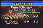 Marvin Hagler Vs Thomas Hearns - boxing - undisputed world middleweight title
