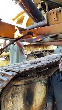 Excavator Frame Repair #excavator #welding #ytshorts #shorts