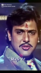 Govinda Sad Dialogue status govinda shorts viral s