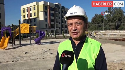Adana'da TOKİ Konutlarında Peyzaj Çalışmaları Başladı