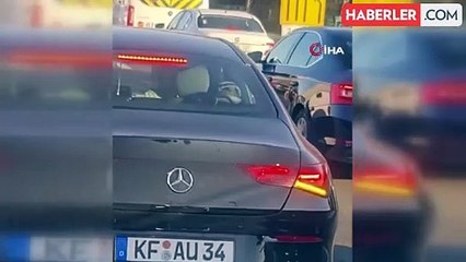 Engelli çocuğunun yanında eşini feci şekilde darp etti