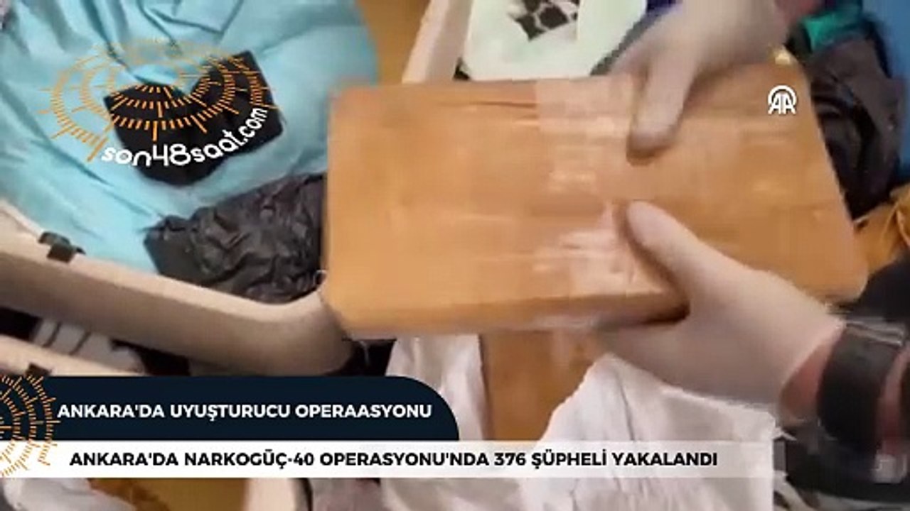 Narkogüç-40 Operasyonu'nda 376 şüpheli yakalandı