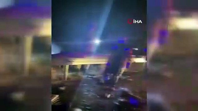 Erzurum'da otomobiller kafa kafaya çarpıştı: 2 yaralı