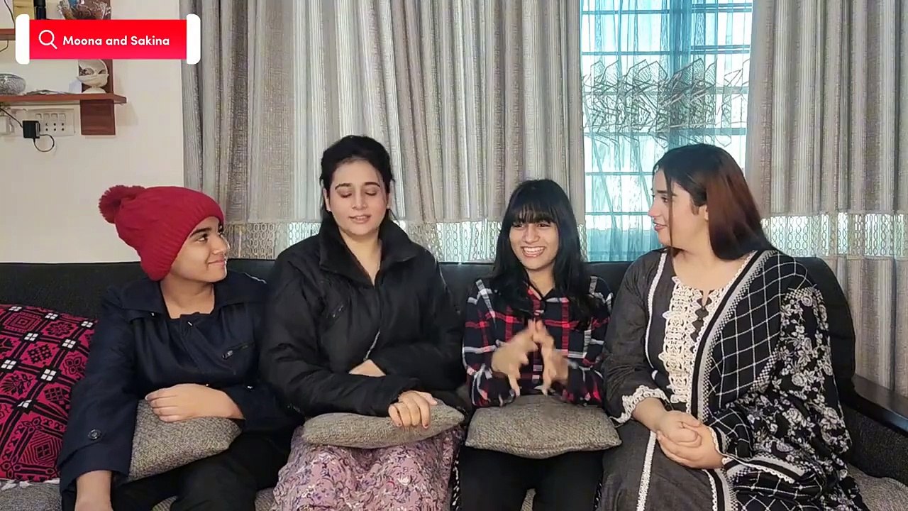 Secret Telling Challenge  - 911 pr call kr di  - Sakina ronay lgi  - Moona and Sakina