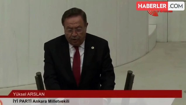 İYİ Parti Ankara Milletvekili Yüksel Arslan partisinden istifa etti