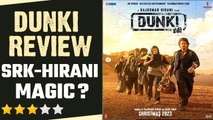 Dunki Review: Shah Rukh & Taapsee Pannu starrer has its moments, but fails to meet the expectations!